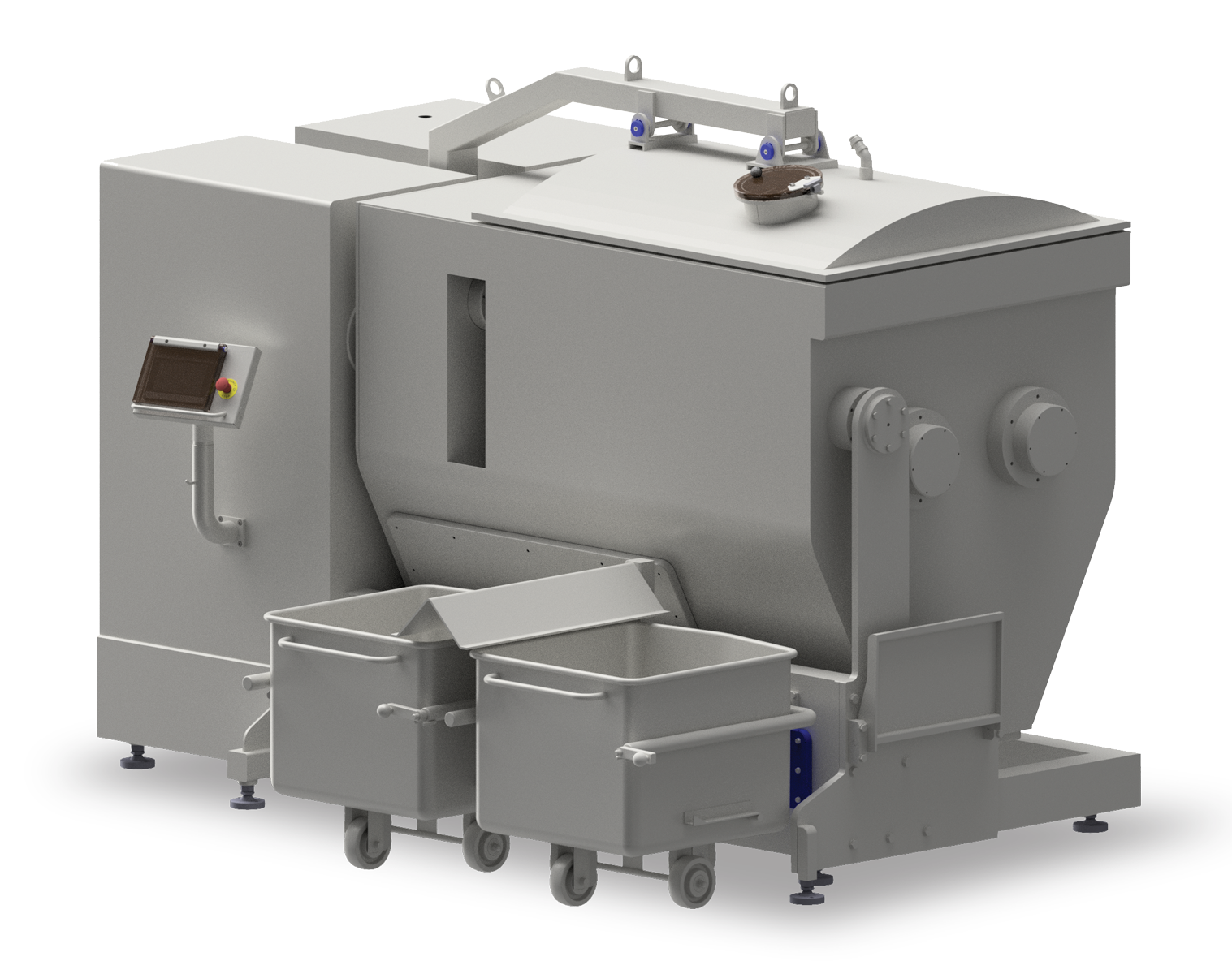 Przechyłowy mieszalnik farszu - MZ 1000 / MZ 1000V